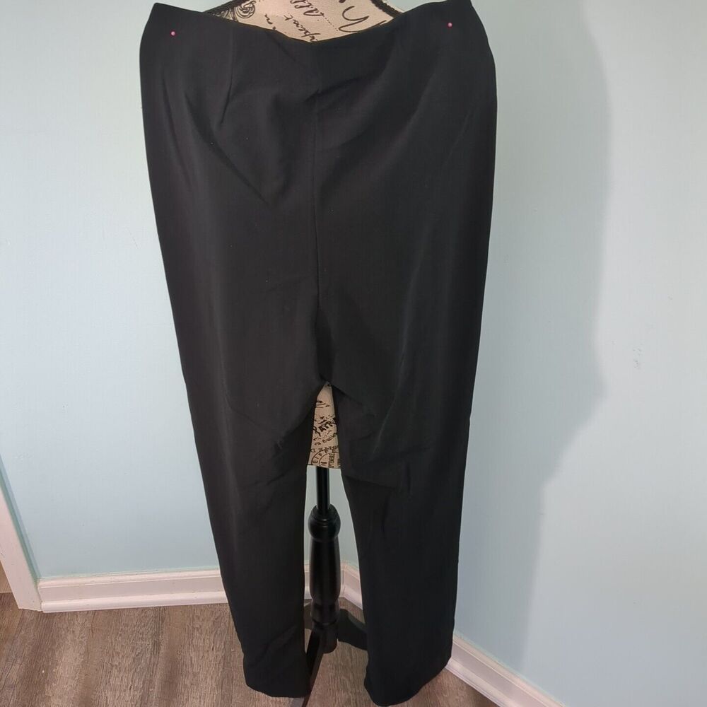 Boston proper black medium elastic waist pull on pants
